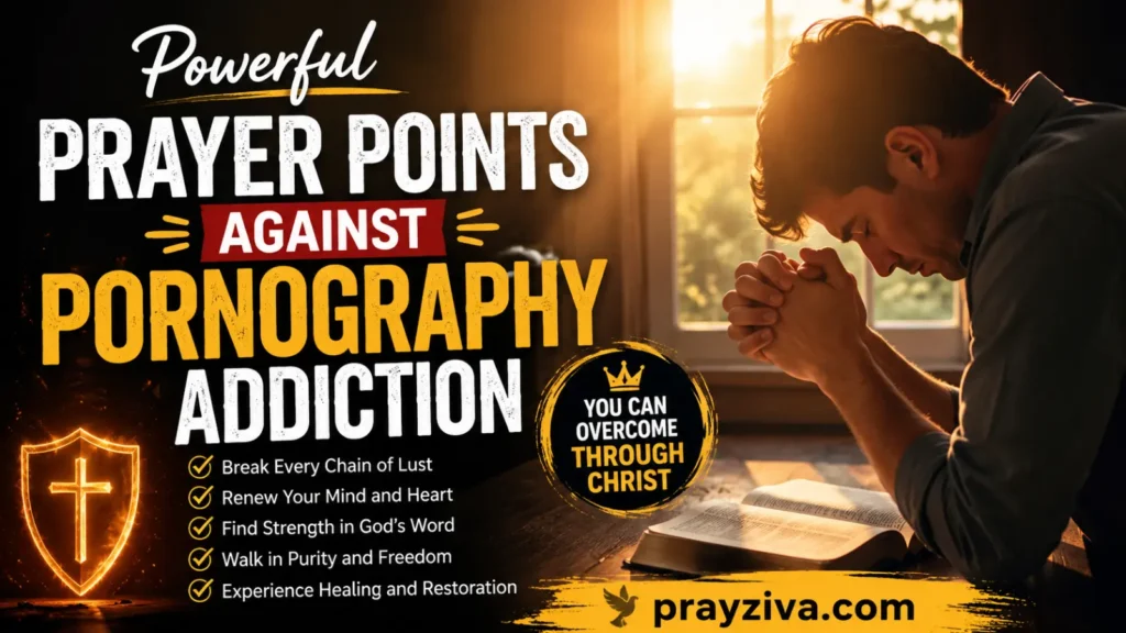 Powerful Prayer Points Against Pornography Addiction