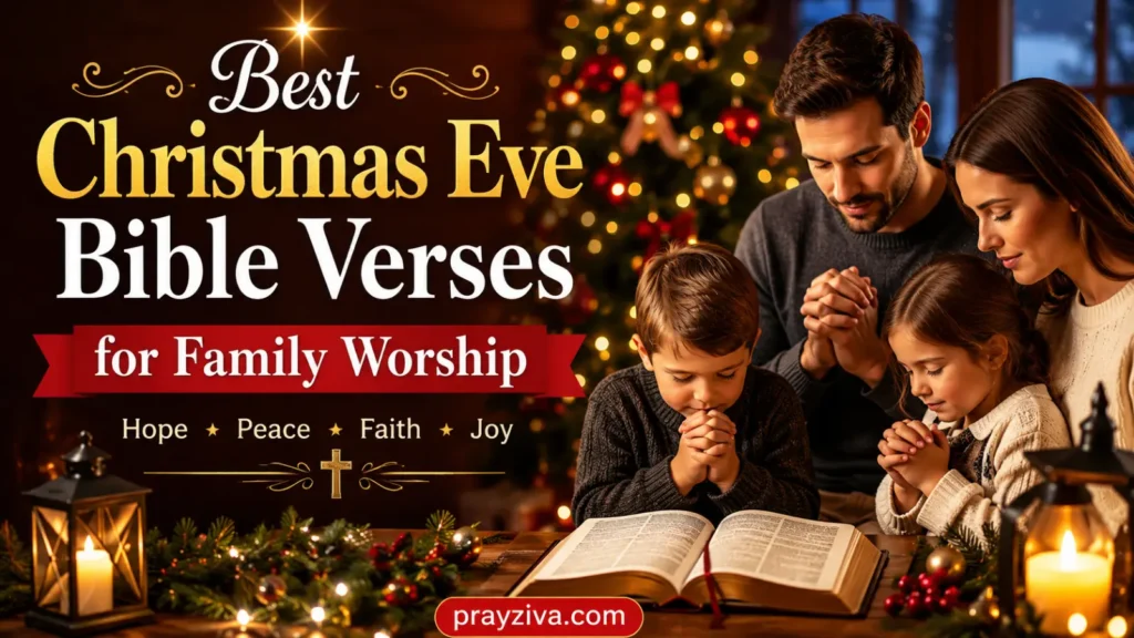 Best Christmas Eve Bible Verses for Family Worship