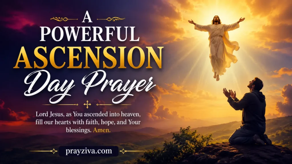 A Powerful Ascension Day Prayer 