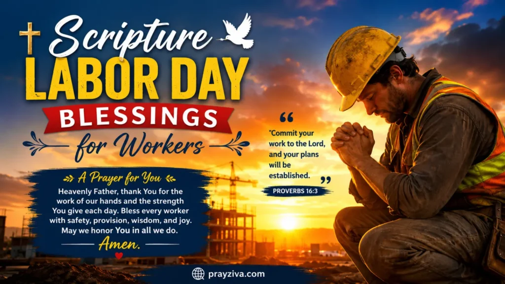 Scripture Labor Day Blessings for Workers