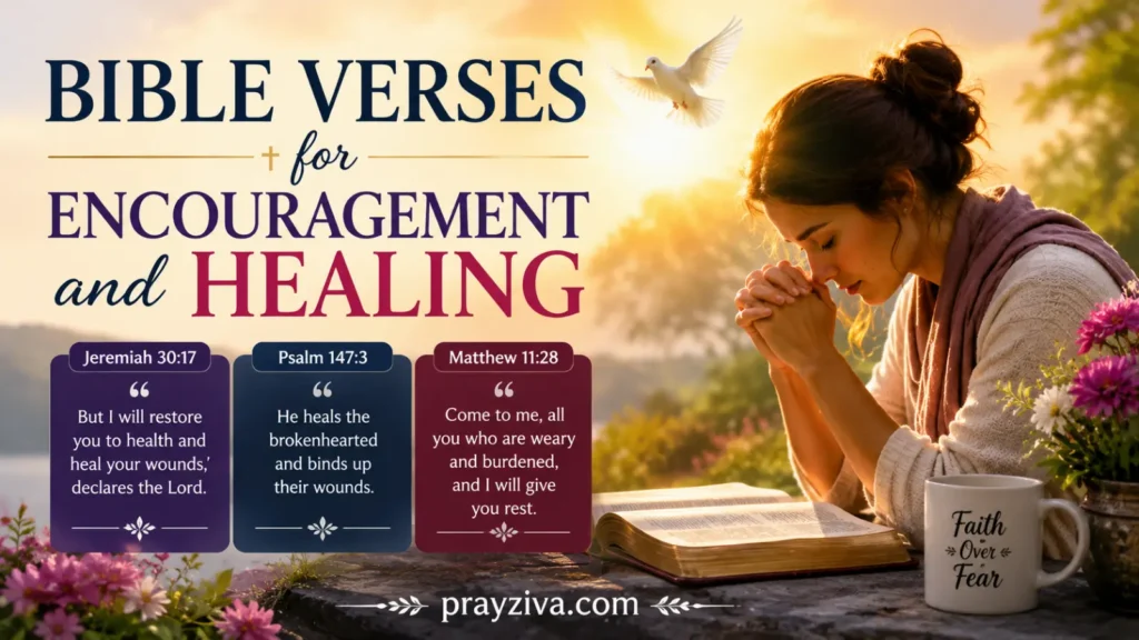 Bible Verses for Encouragement and Healing