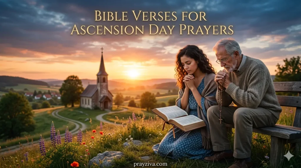 Bible Verses for Ascension Day Prayers 