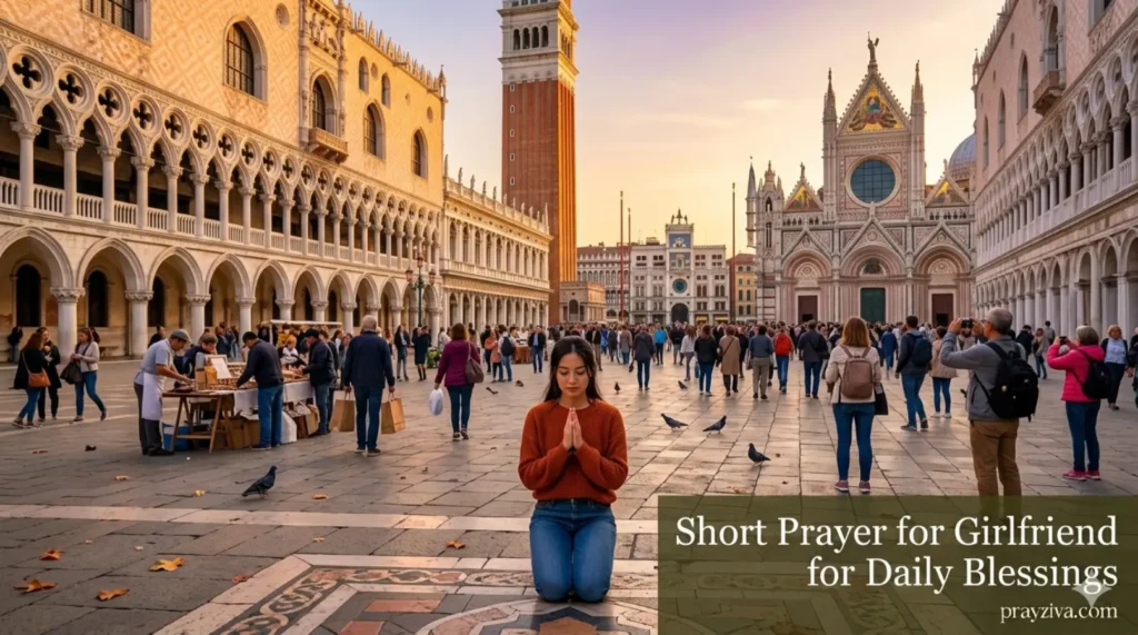 Short Prayer for Girlfriend for Daily Blessings