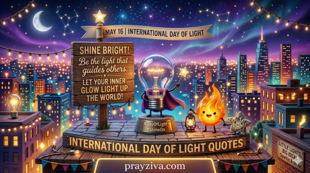 Motivational International Day of Light Quotes