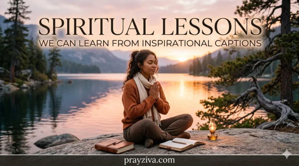 Spiritual Lessons We Can Learn From Inspirational Captions