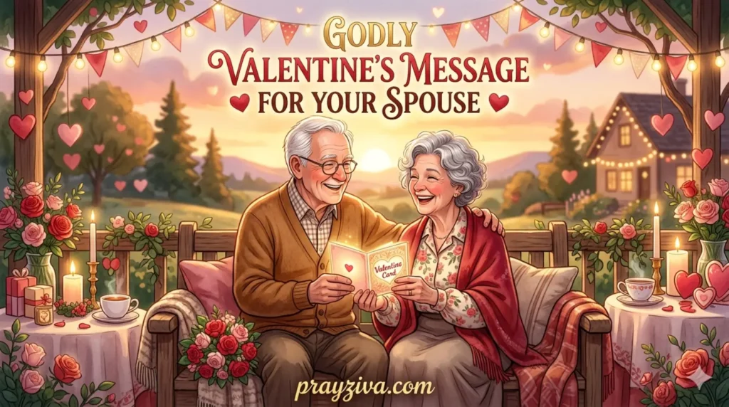 Godly Valentines Message for Your Spouse ❤️