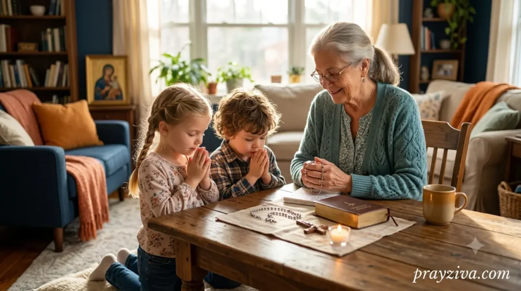A Daily Catholic Prayer for Grandchildren