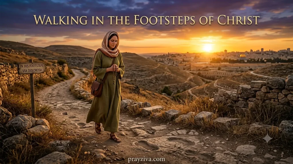Walking in the Footsteps of Christ