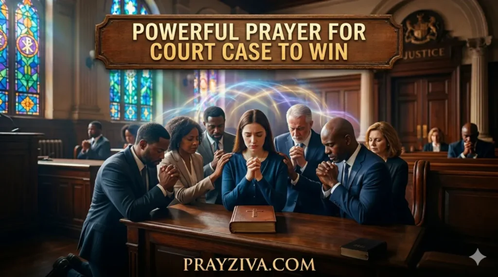 Powerful Prayer for Court Case to Win