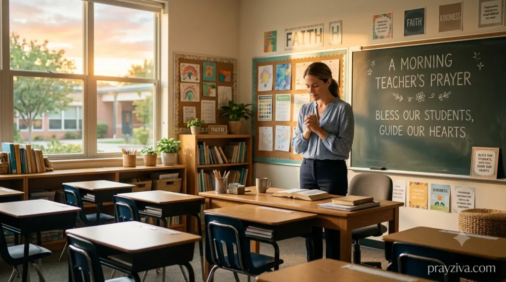 A Morning Teachers Prayer in School