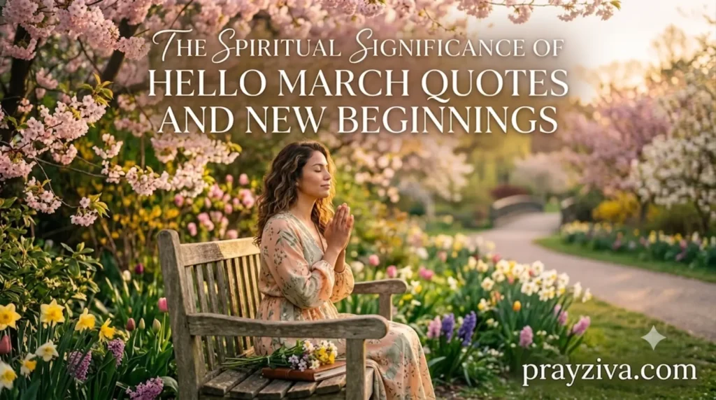 The Spiritual Significance of Hello March Quotes and New Beginnings