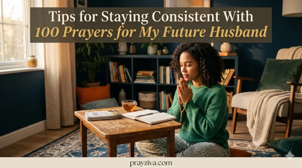 Tips for Staying Consistent With 100 Prayers for My Future Husband