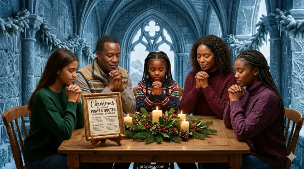 Christmas Blessing Prayer Quotes for Different Situations