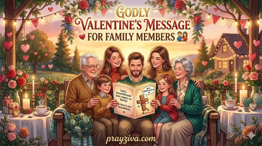 Godly Valentines Message for Family Members