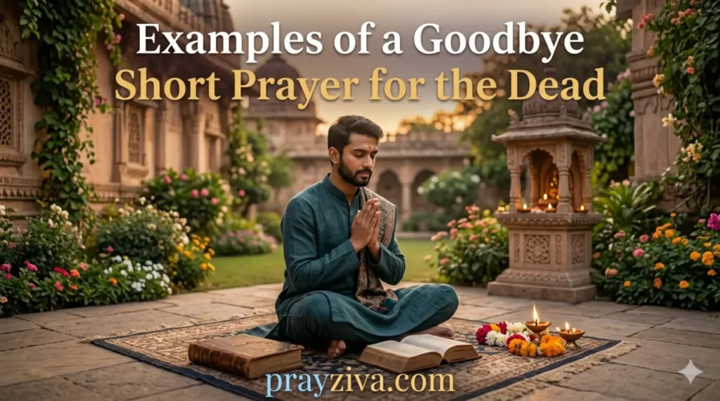 Examples of a Goodbye Short Prayer for the Dead