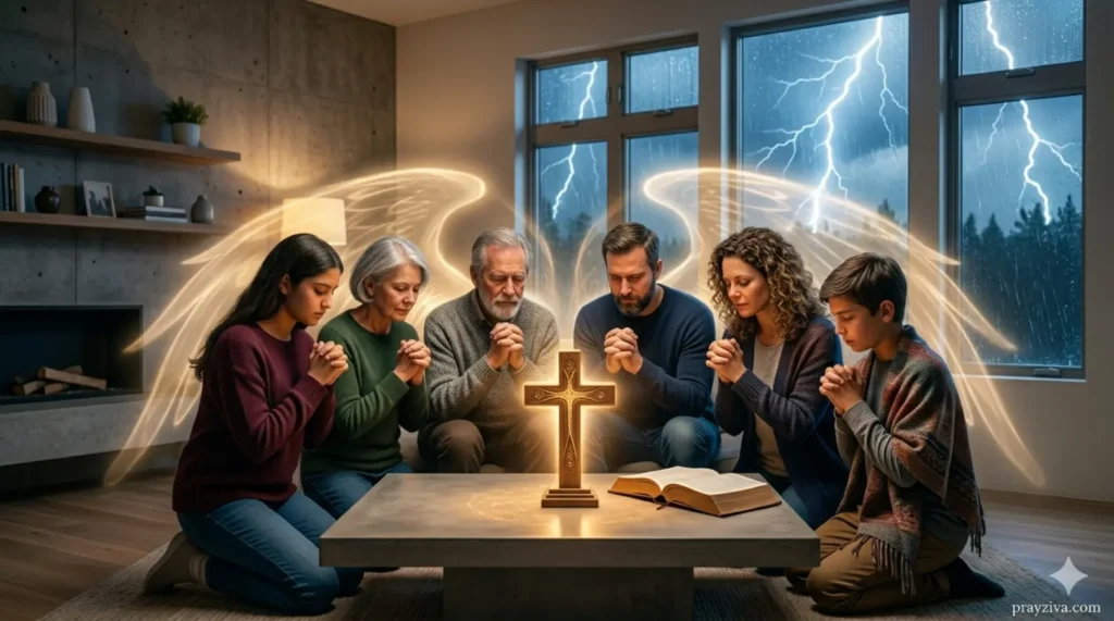 The Spiritual Importance of a Family Prayer for Safety in Bad Weather 