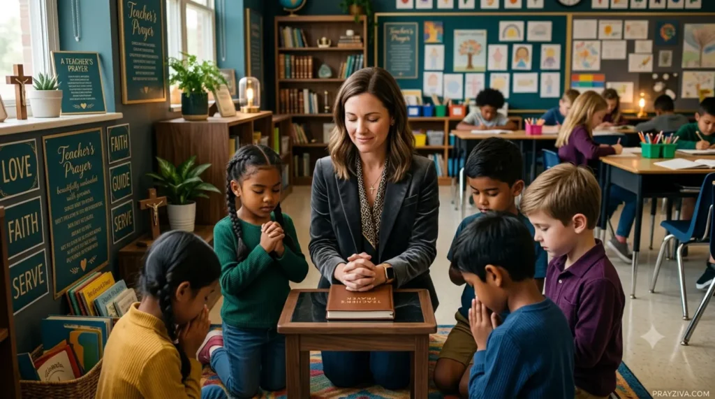 Living Out Teachers Prayer in School Every Day