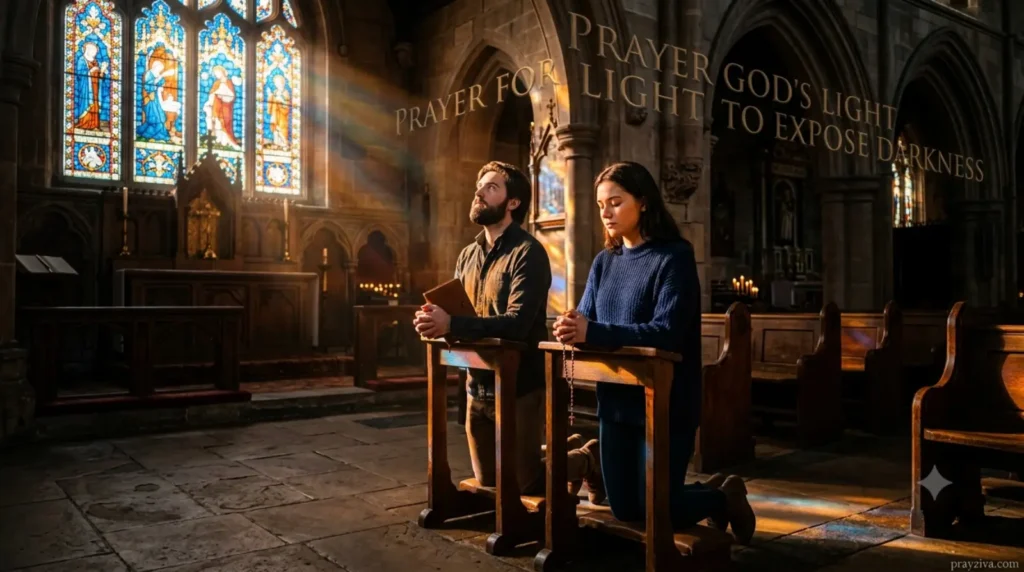 Prayer for God's Light to Expose Darkness