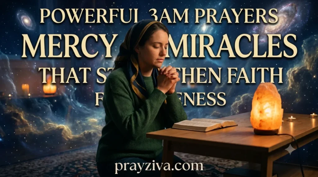 Powerful 3am Prayers for Mercy and Miracles for Forgiveness