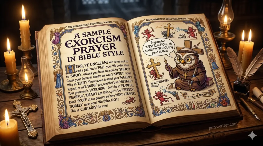 A Sample Exorcism Prayer in Bible Style