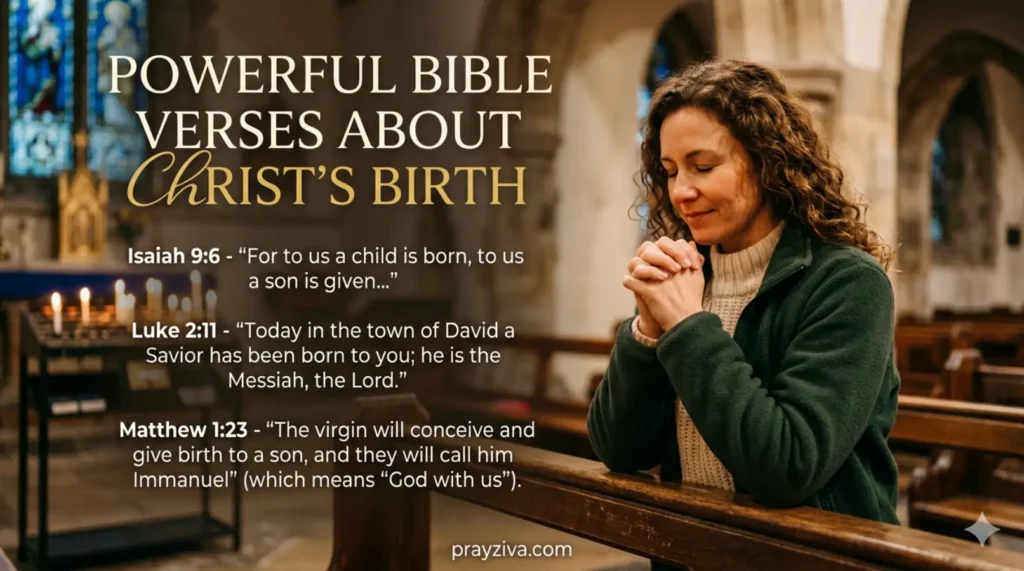 Powerful Bible Verses About Christ's Birth