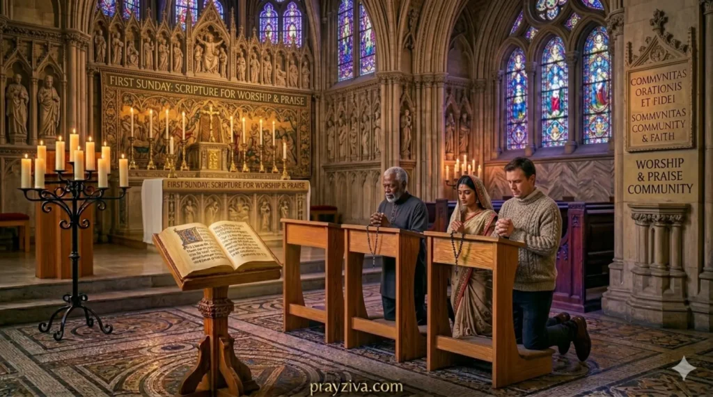 First Sunday Scripture for Worship and Praise 