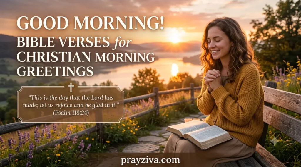 Bible Verses for Christian Morning Greetings
