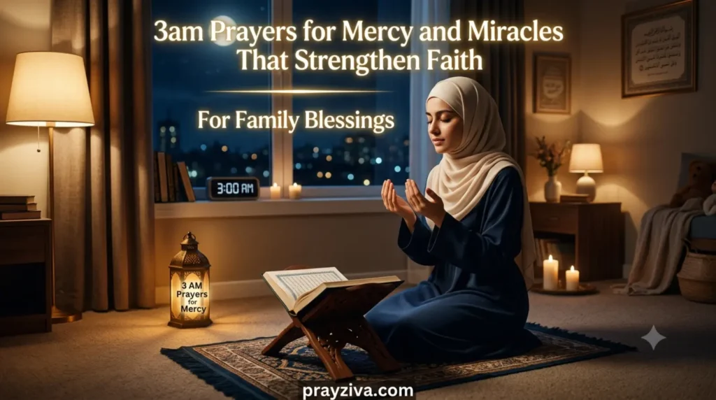 3am Prayers for Mercy and Miracles for Family Blessings