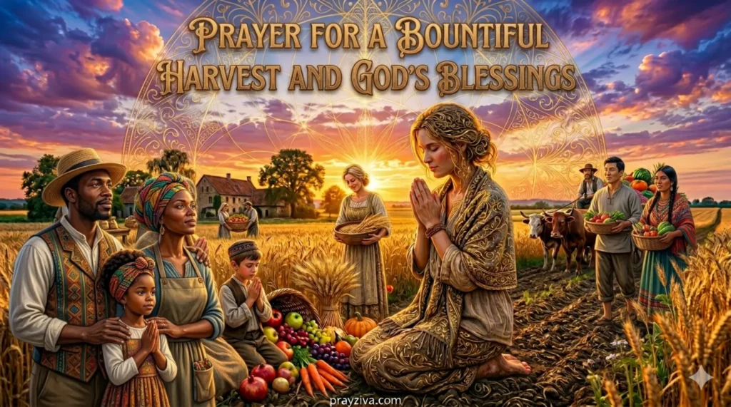  Prayer for a Bountiful Harvest and God's Blessings 