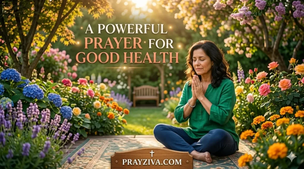 A Powerful Prayer for Good Health