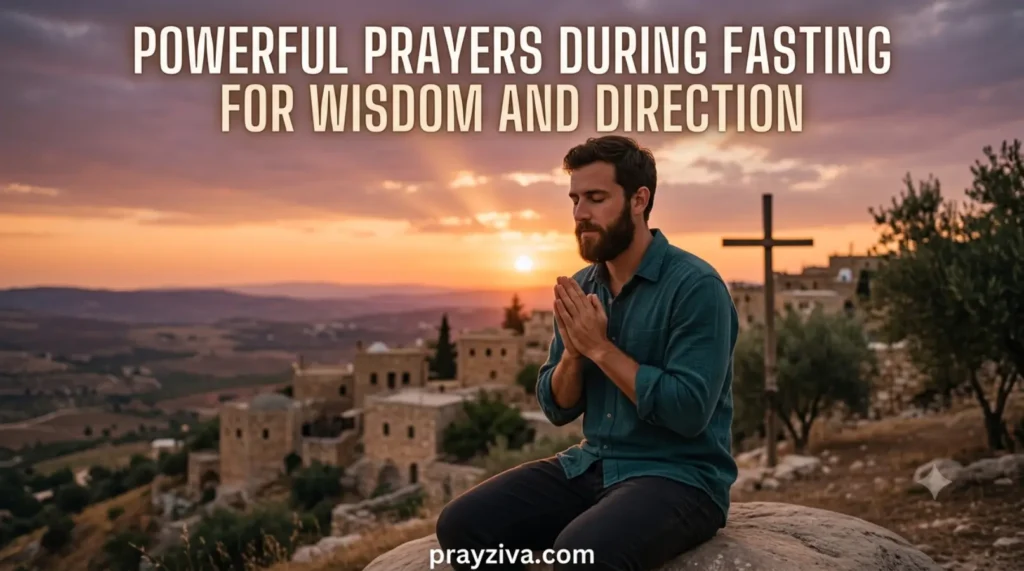 Powerful Prayers During Fasting for Wisdom and Direction