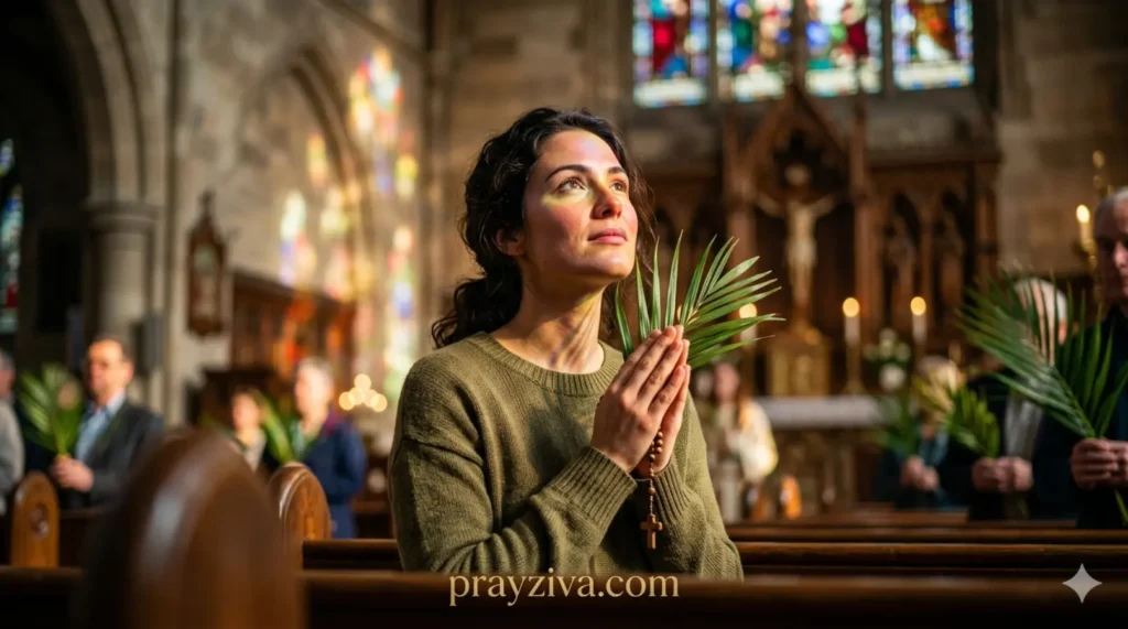 Benefits of a Palm Sunday Prayer Catholic Devotion 