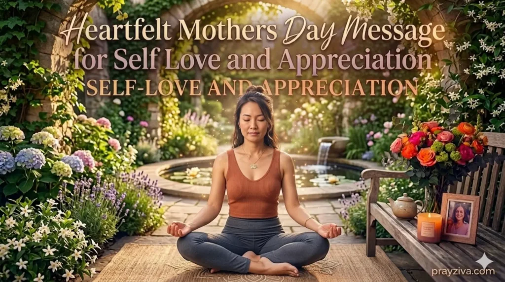 Heartfelt Mothers Day Message for Self Love and Appreciation