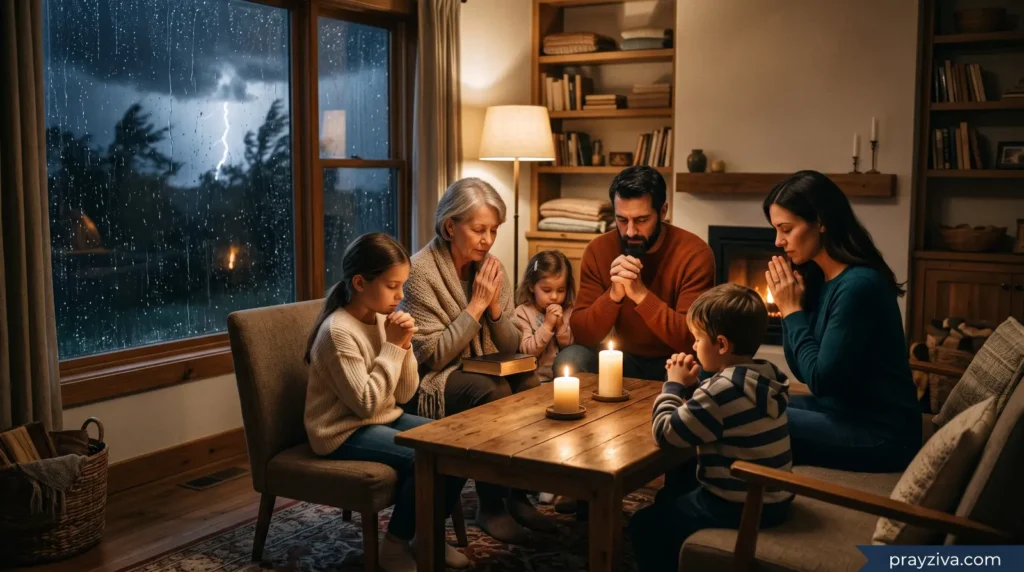  Family Prayer for Safety in Bad Weather During Storms