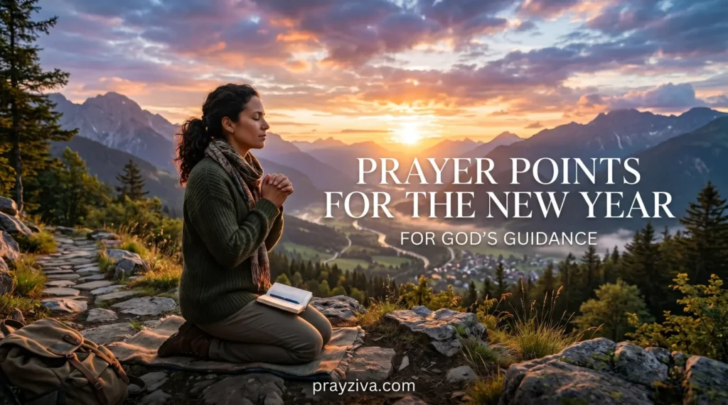 Prayer Points for the New Year for God's Guidance