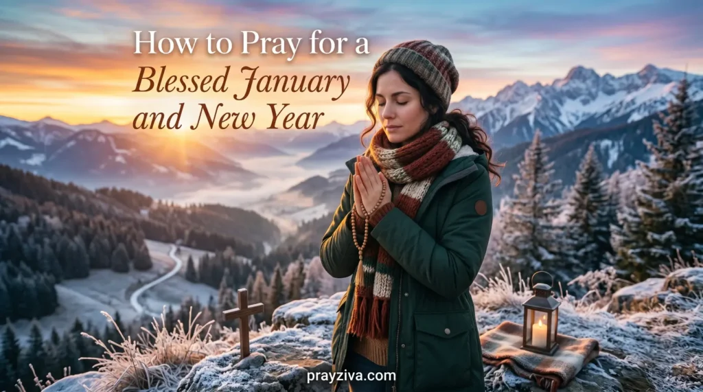 How to Pray for a Blessed January and New Year 