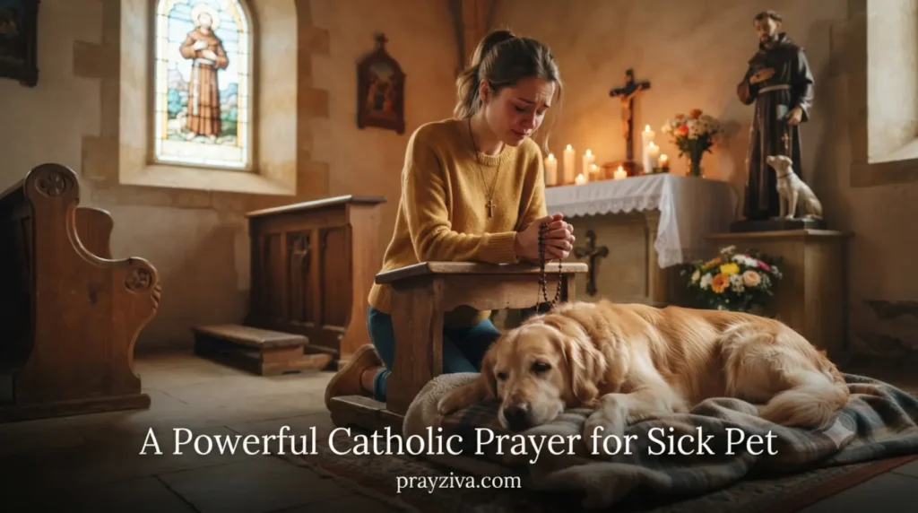 A Powerful Catholic Prayer for Sick Pet