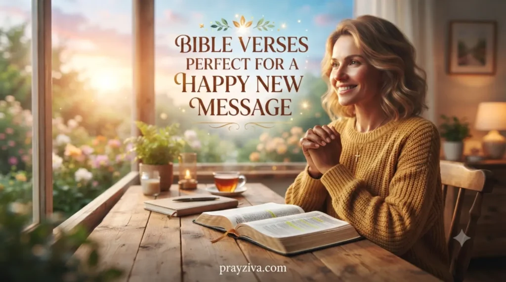 Bible Verses Perfect for a Happy New Week Message
