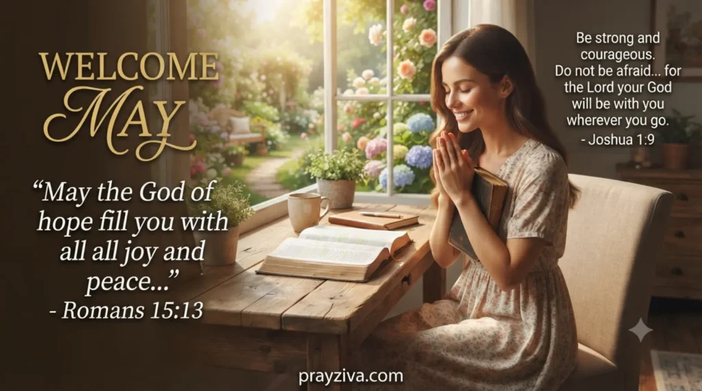 Bible Verses That Reflect the Spirit of Motivational Welcome May Quotes
