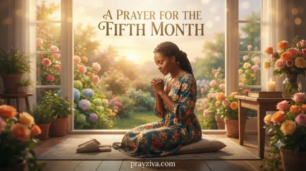 A Prayer for the Fifth Month 

