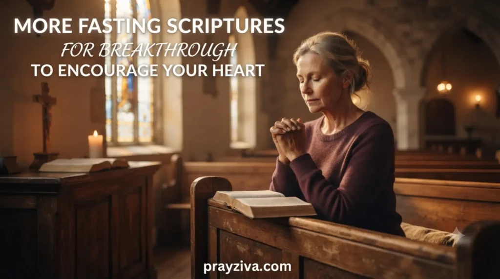 More Fasting Scriptures for Breakthrough to Encourage Your Heart