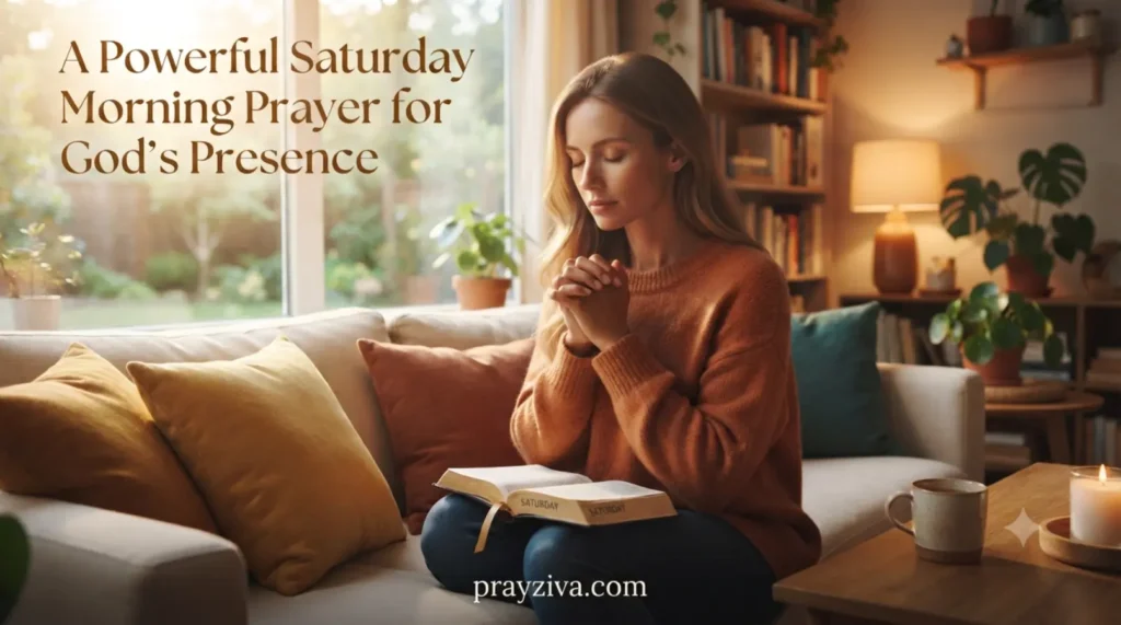 A Powerful Saturday Morning Prayer for God's Presence
