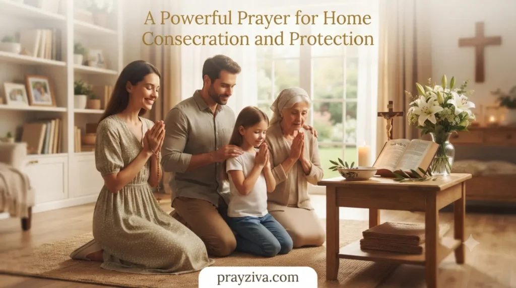 A Powerful Prayer for Home Consecration
 and Protection 