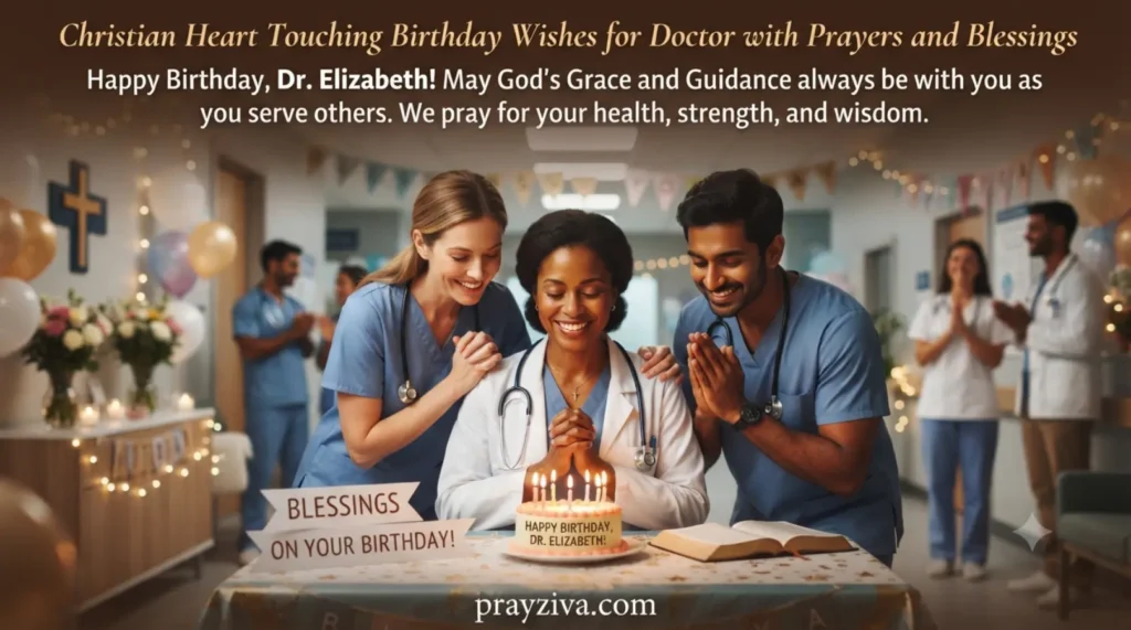 Christian Heart Touching Birthday Wishes for Doctor with Prayers and Blessings