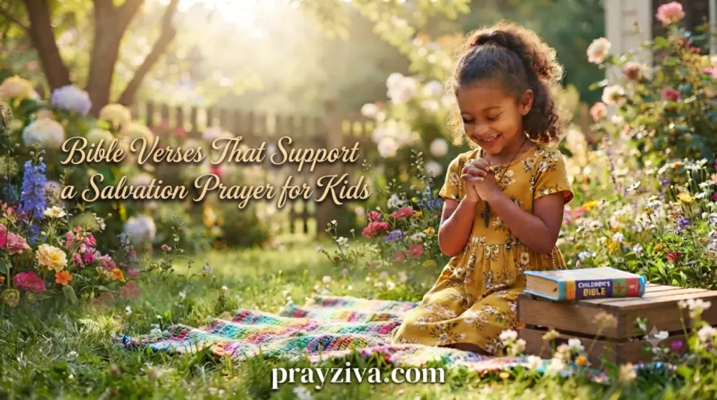 Bible Verses That Support a Salvation Prayer for Kids