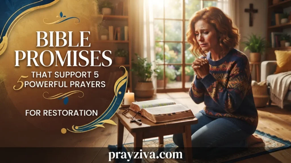 Bible Promises That Support 5 Powerful Prayers for Restoration