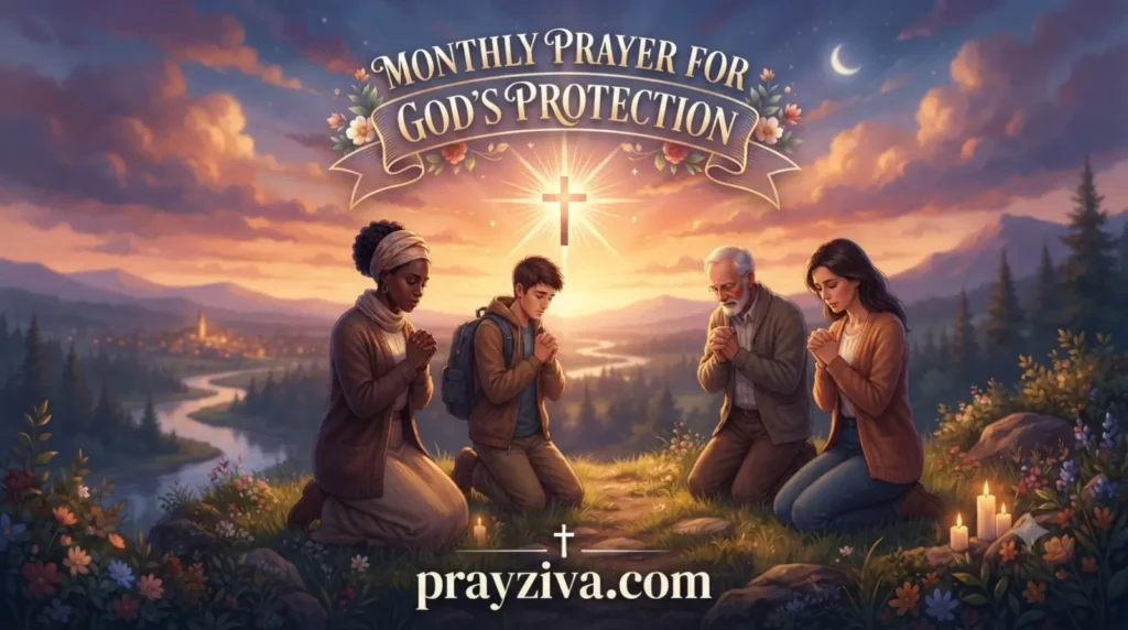 Monthly Prayer for God's Protection