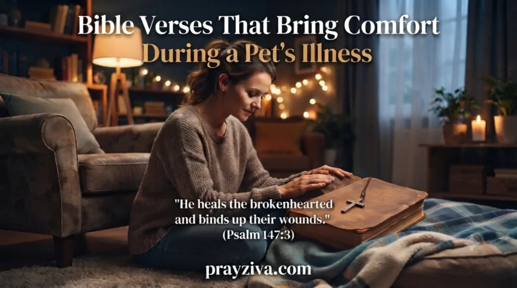 Bible Verses That Bring Comfort During a Pet's Illness
