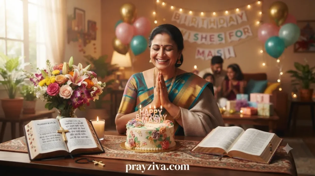 Birthday Wishes for Masi with Bible Blessings