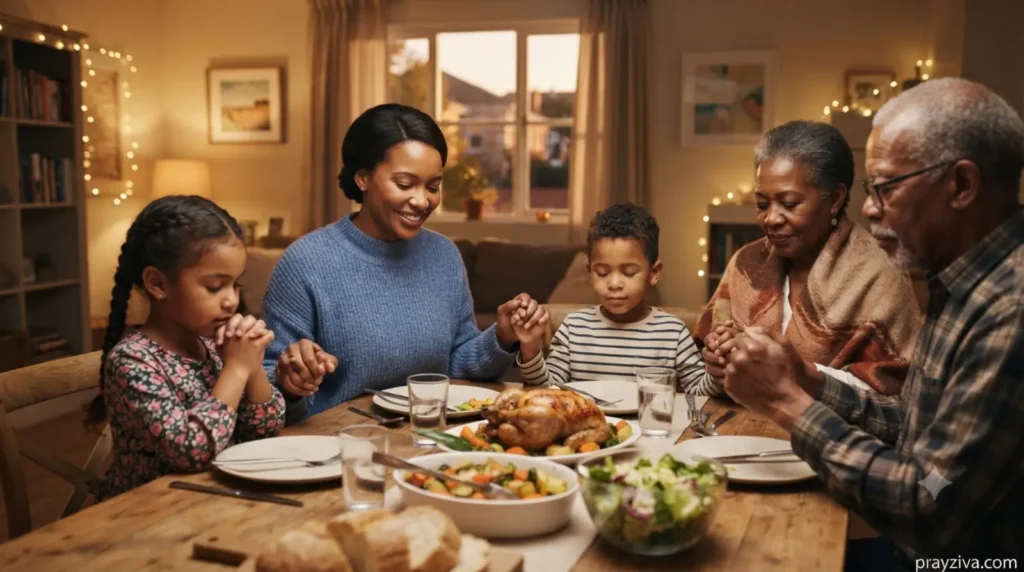 Teaching Children the Importance of a Prayer for Food Blessing